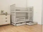 Ліжко двоярусне трансформер Адель ДУО (бук) Колір RAL