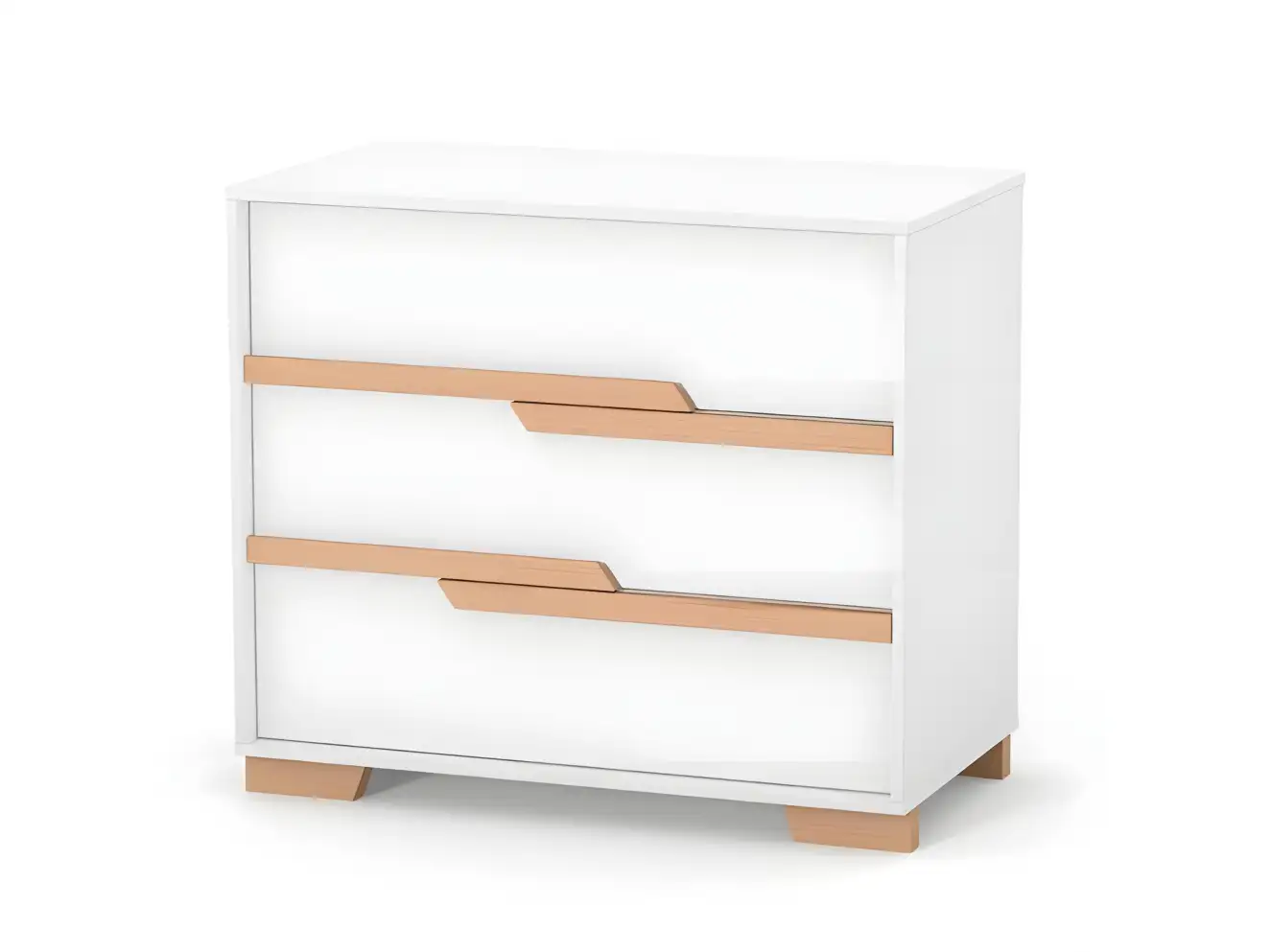 Комод Верес Сіетл 900 (біло-буковий)