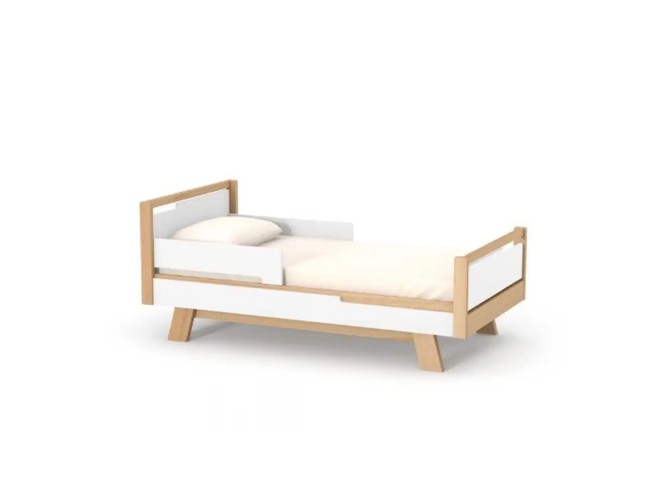 Ліжко підліткове Верес Манхеттен (Біло-Буковий) 160*80