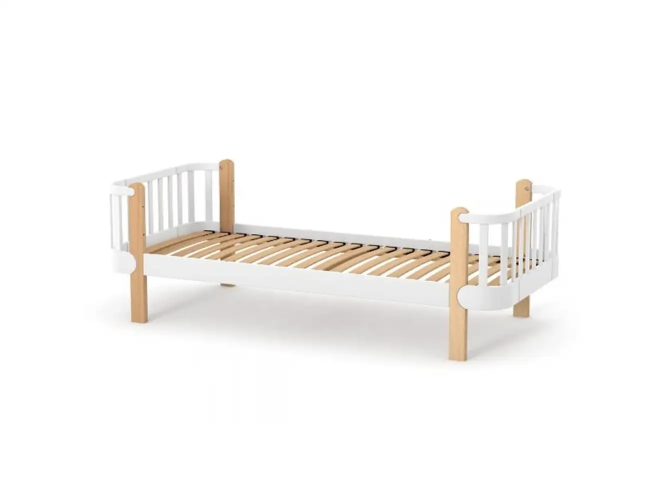 Кровать подростковая Верес Монако (Бело-Буковый) 190*80 Кровать подростковая Верес Монако (Бело-Буковый) 190*80