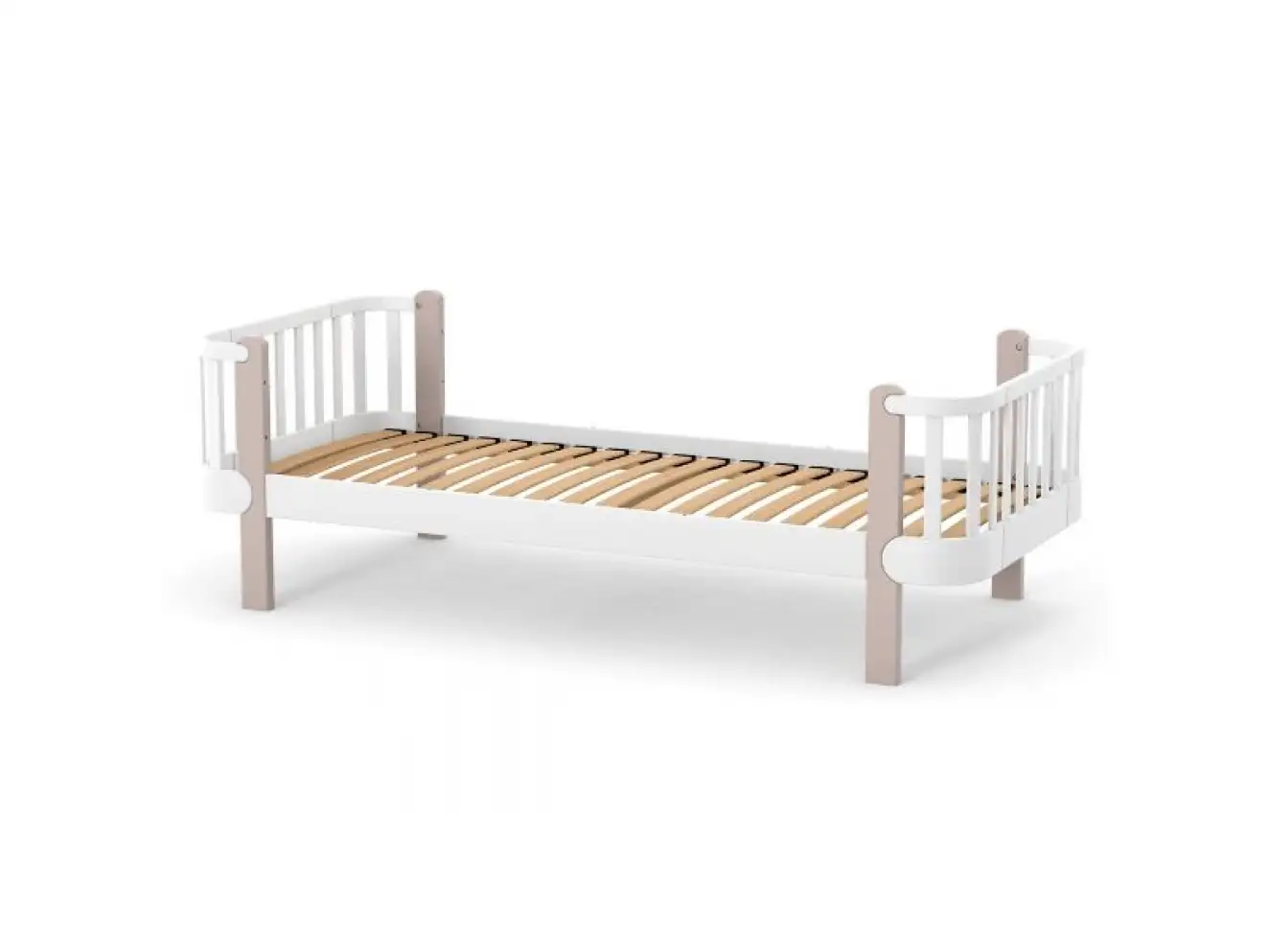 Кровать подростковая Верес Монако (Капучино-Белый) 190*80