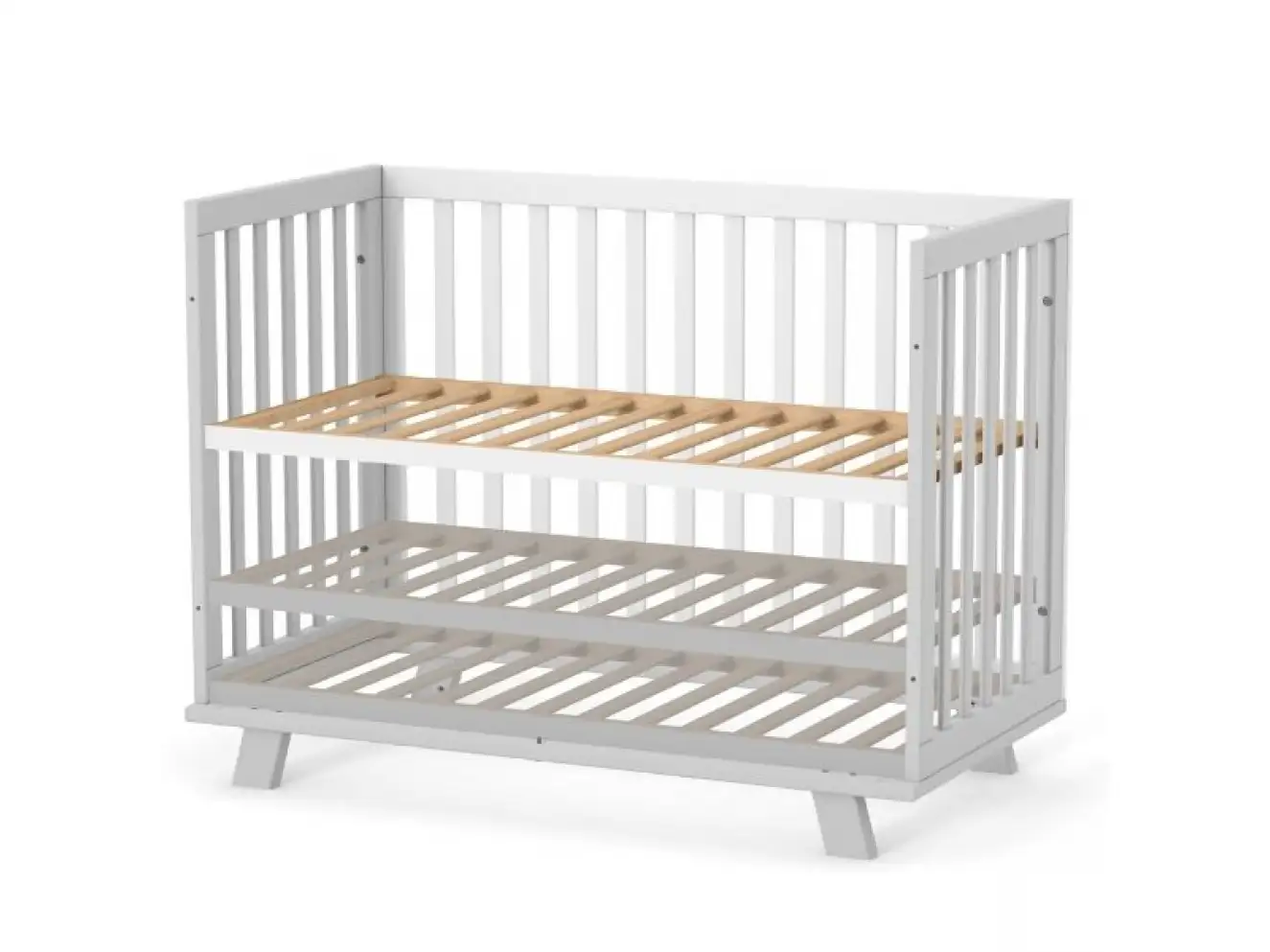 Дитяче ліжечко Верес Манхеттен (Біло-Буковий)