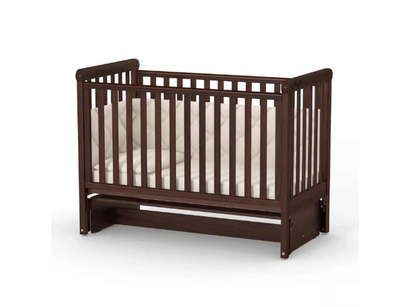 Дитяче ліжечко Верес Лд12 без ящика (Горіх) Дитяче ліжечко Верес Лд12 без ящика (Горіх)