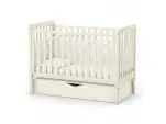 Детская кроватка Верес Лд12 без ящика (Слон. Кость) Ес