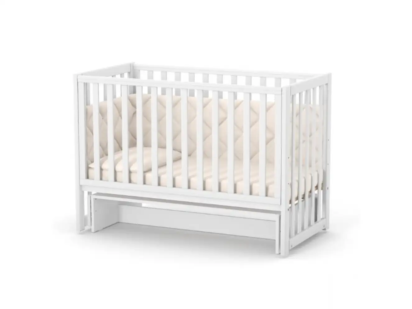 Дитяче ліжечко Верес Лд13 (Білий)