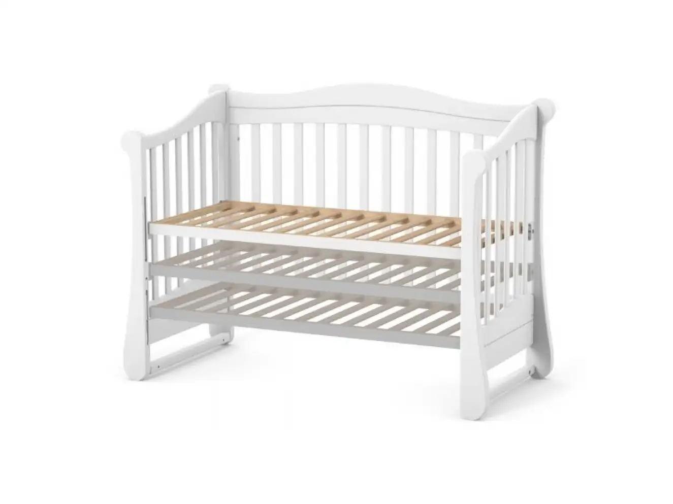 Дитяче ліжечко Верес Лд18 без ящика (Горіх) Дитяче ліжечко Верес Лд18 без ящика (Горіх)