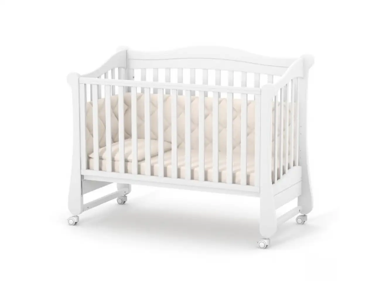 Дитяче ліжечко Верес Лд18 без ящика (Горіх) Дитяче ліжечко Верес Лд18 без ящика (Горіх)