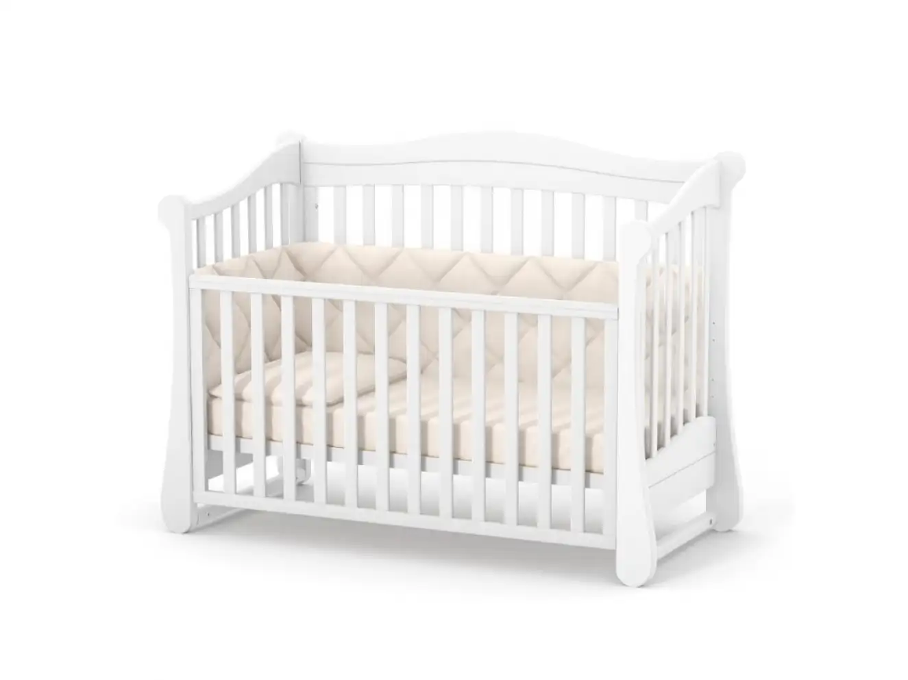 Дитяче ліжечко Верес Лд18 без ящика (Горіх) Дитяче ліжечко Верес Лд18 без ящика (Горіх)