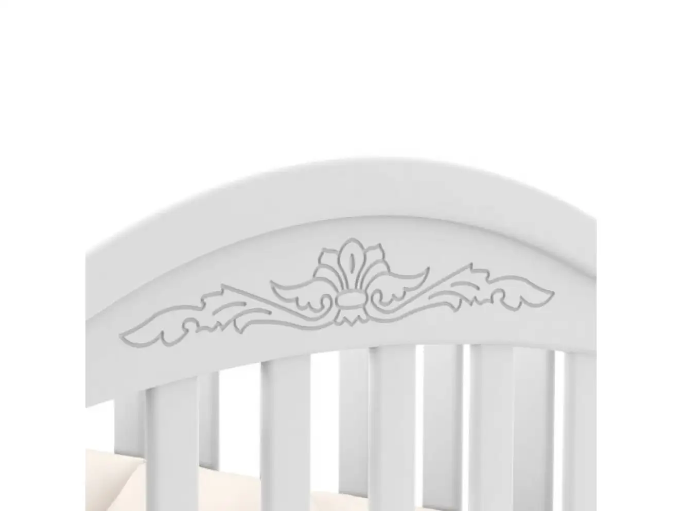 Детская кроватка Верес Лд3 без ящика (Слоновая Кость) Ес