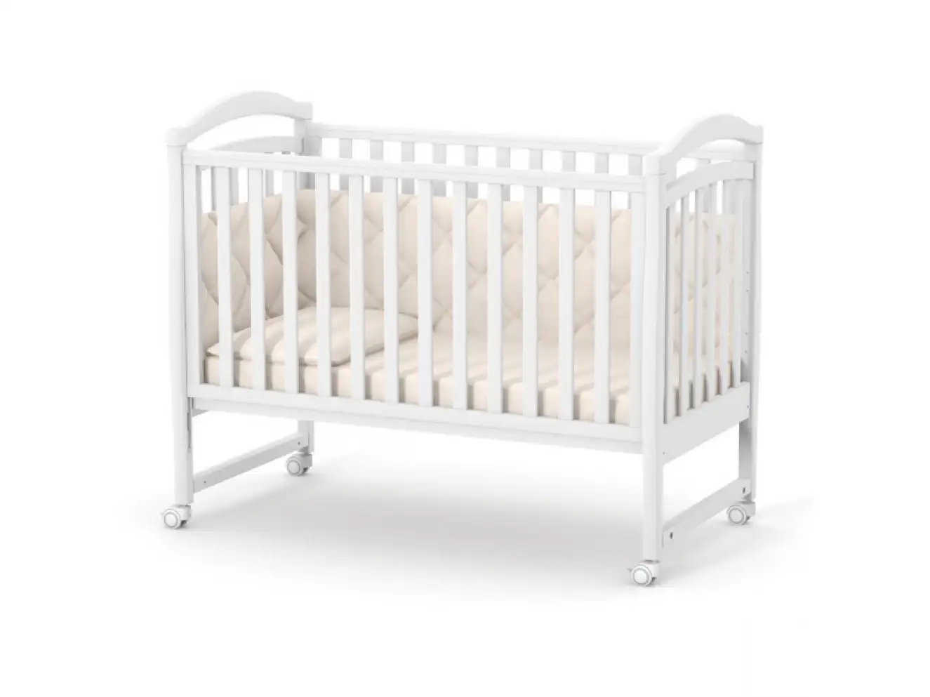 Дитяче ліжечко Верес Лд6 без ящика (Горіх) Дитяче ліжечко Верес Лд6 без ящика (Горіх)