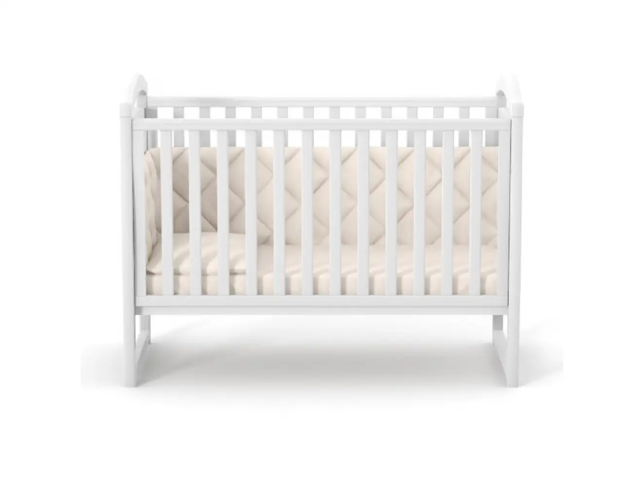 Дитяче ліжечко Верес Лд6 без ящика (Горіх) Дитяче ліжечко Верес Лд6 без ящика (Горіх)