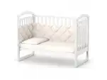 Детская кроватка Верес Лд6 без ящика (Слоновая Кость) Ес