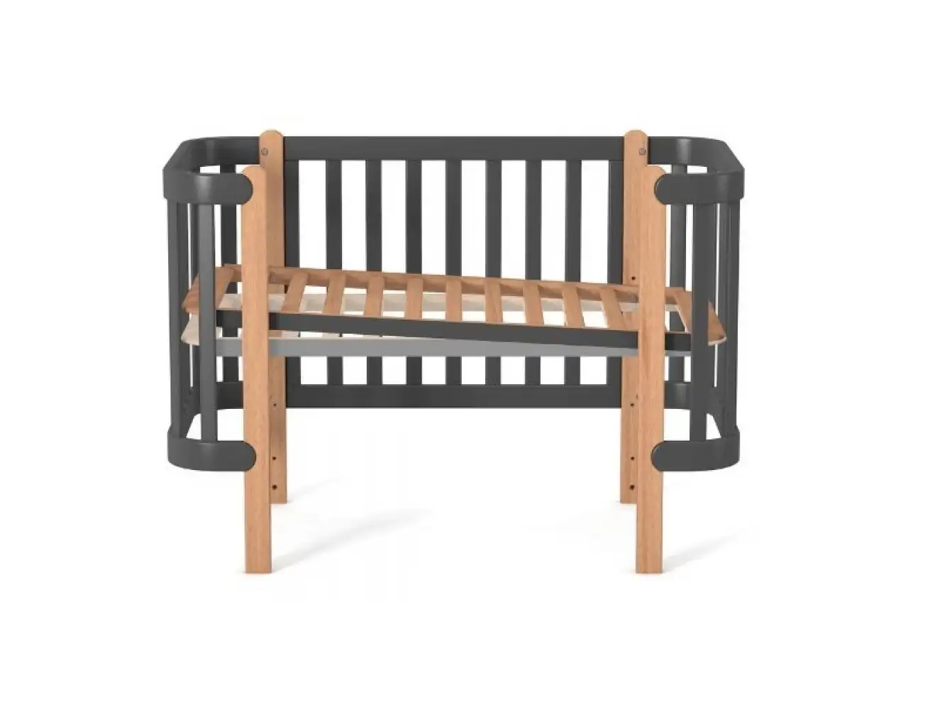 Дитяче ліжечко Верес Монако (Графіт)