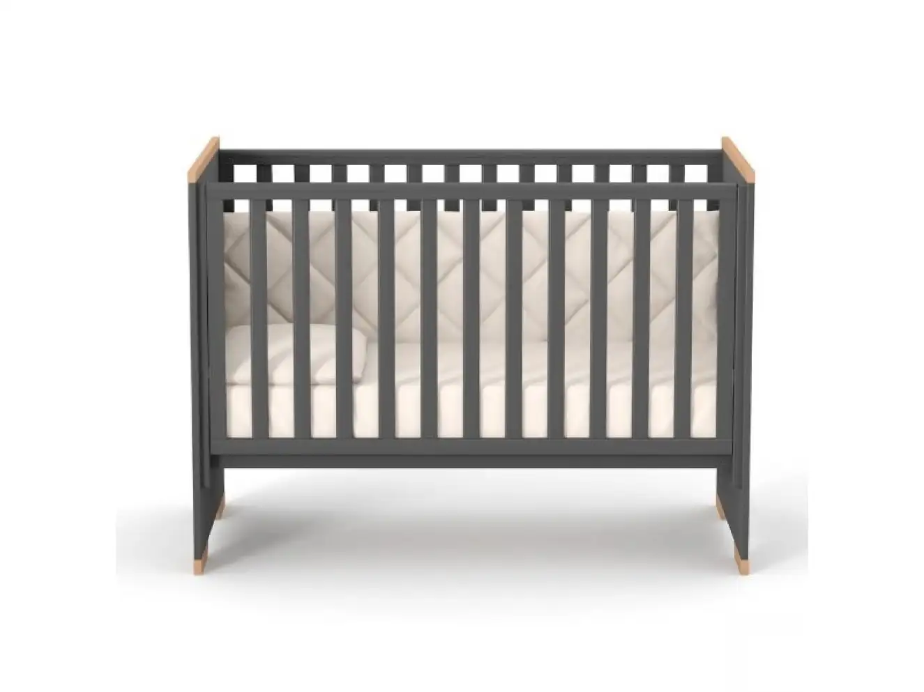 Детская кроватка Верес Сиэтл (темно-серый)