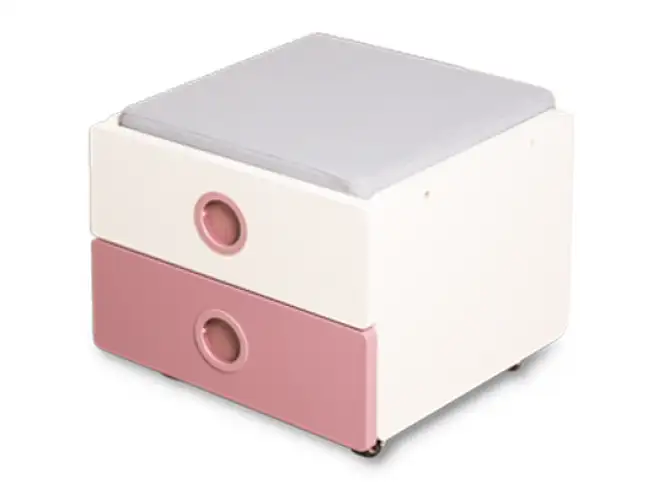 Тумбочка до парти Oxford Wite (арт. Capinet BD-930-2 PN)