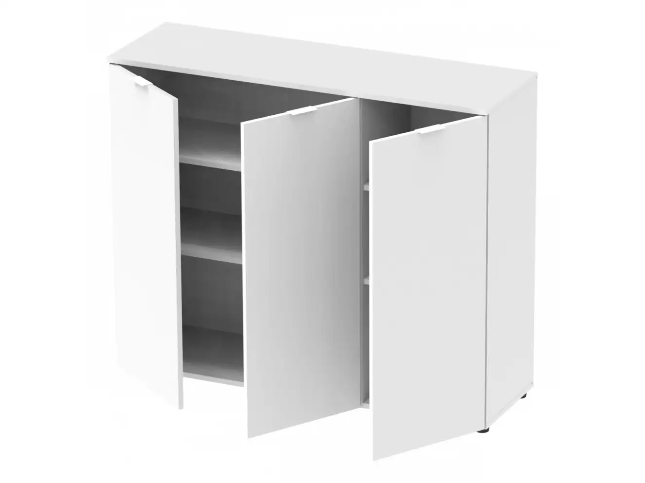 Комод Рон 6 3 фасади Білий 