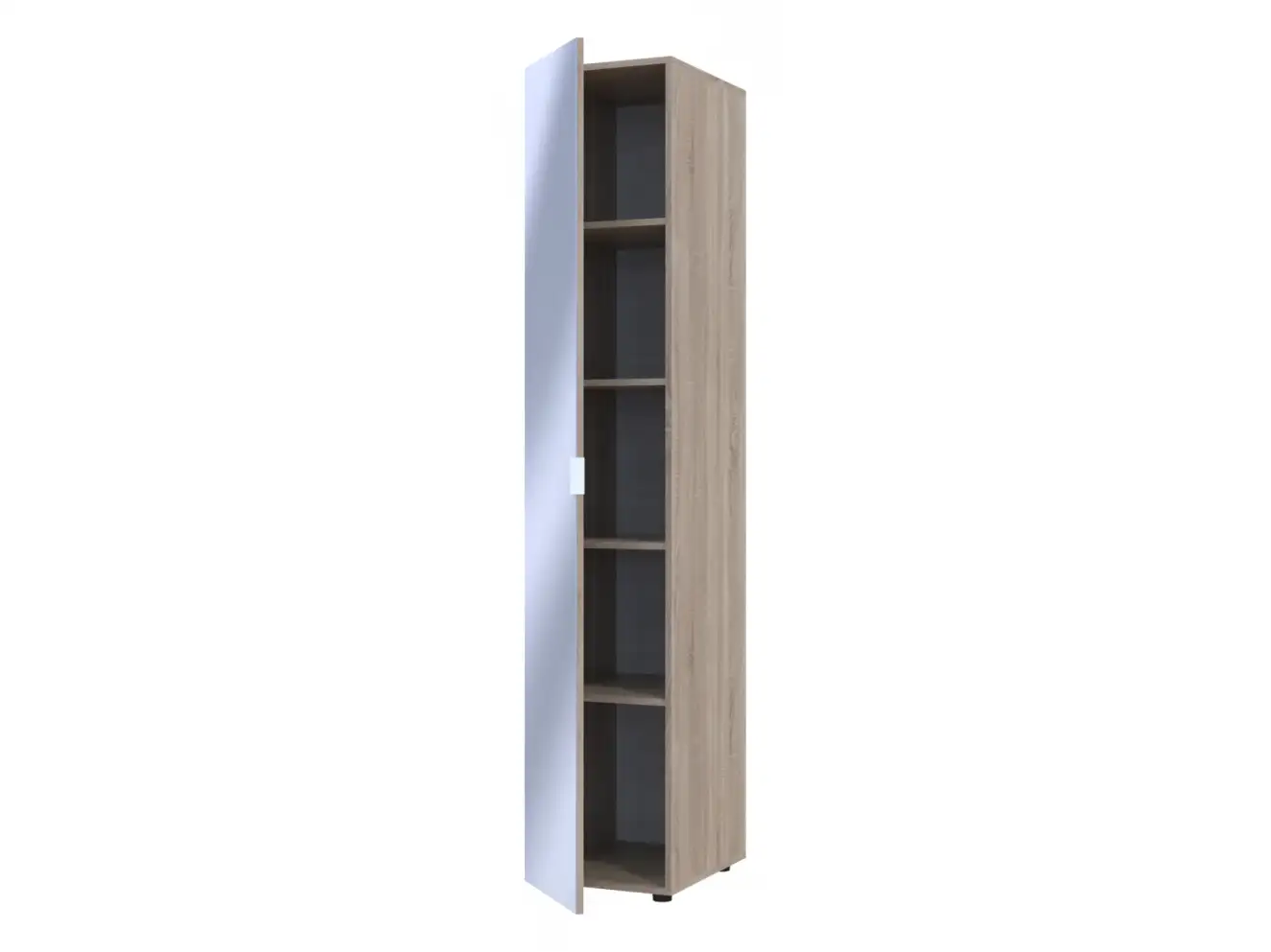 Шафа для одягу Гелар Дуб сонома з Дзеркалом Шафа для одягу Гелар Дуб сонома з Дзеркалом