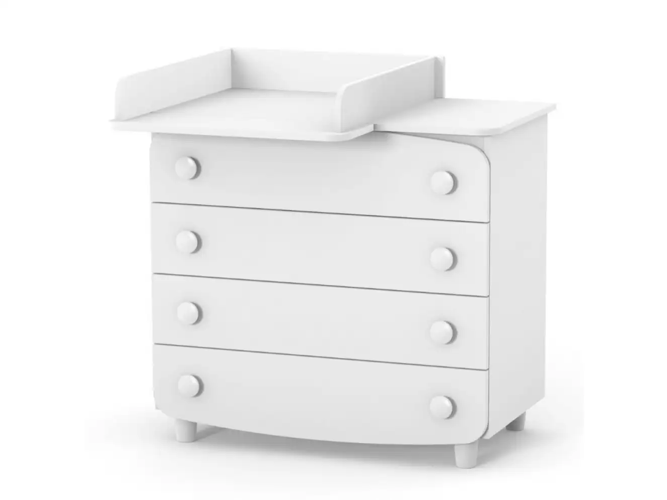 Комод Верес 900 ДСП (Білий)