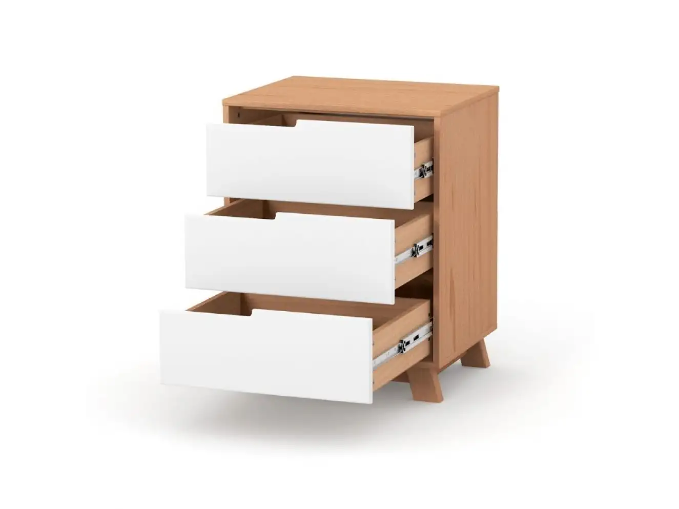 Комод Верес Манхэттен 600 (Бело-Буковый)