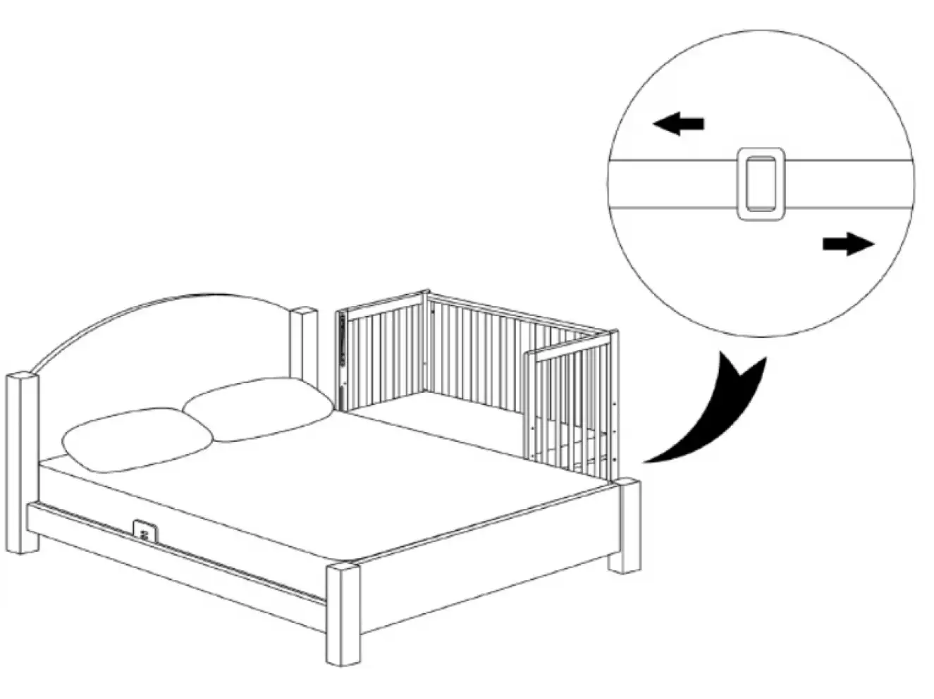 Система Крепления Приставной Кроватки Верес