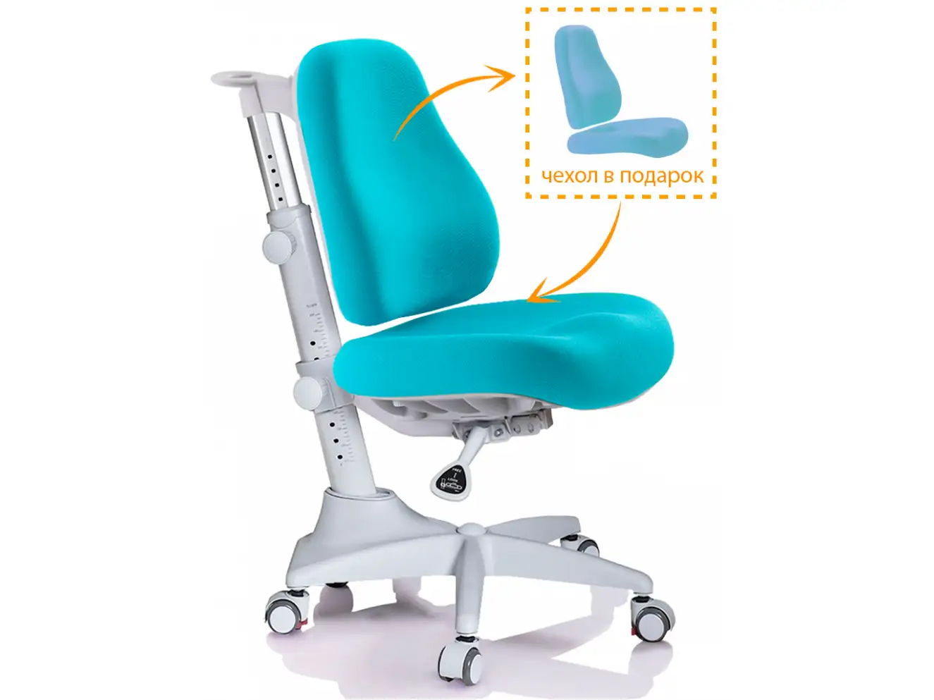 Кресло Mealux Match KBL gray base (арт.Y-528 KBL)