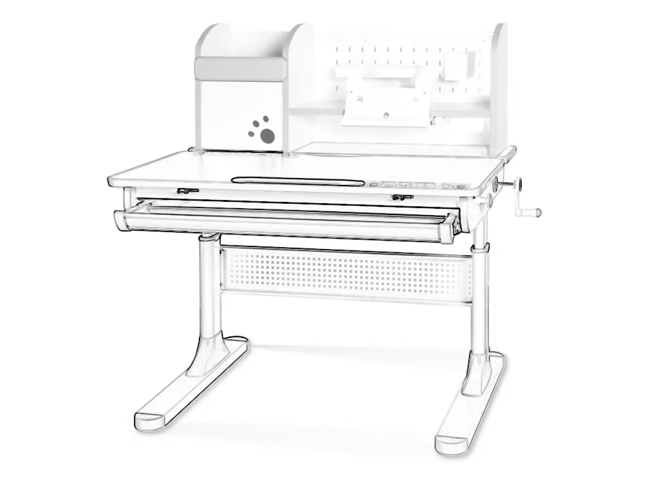 Полиця - надбудова BD-610 WG