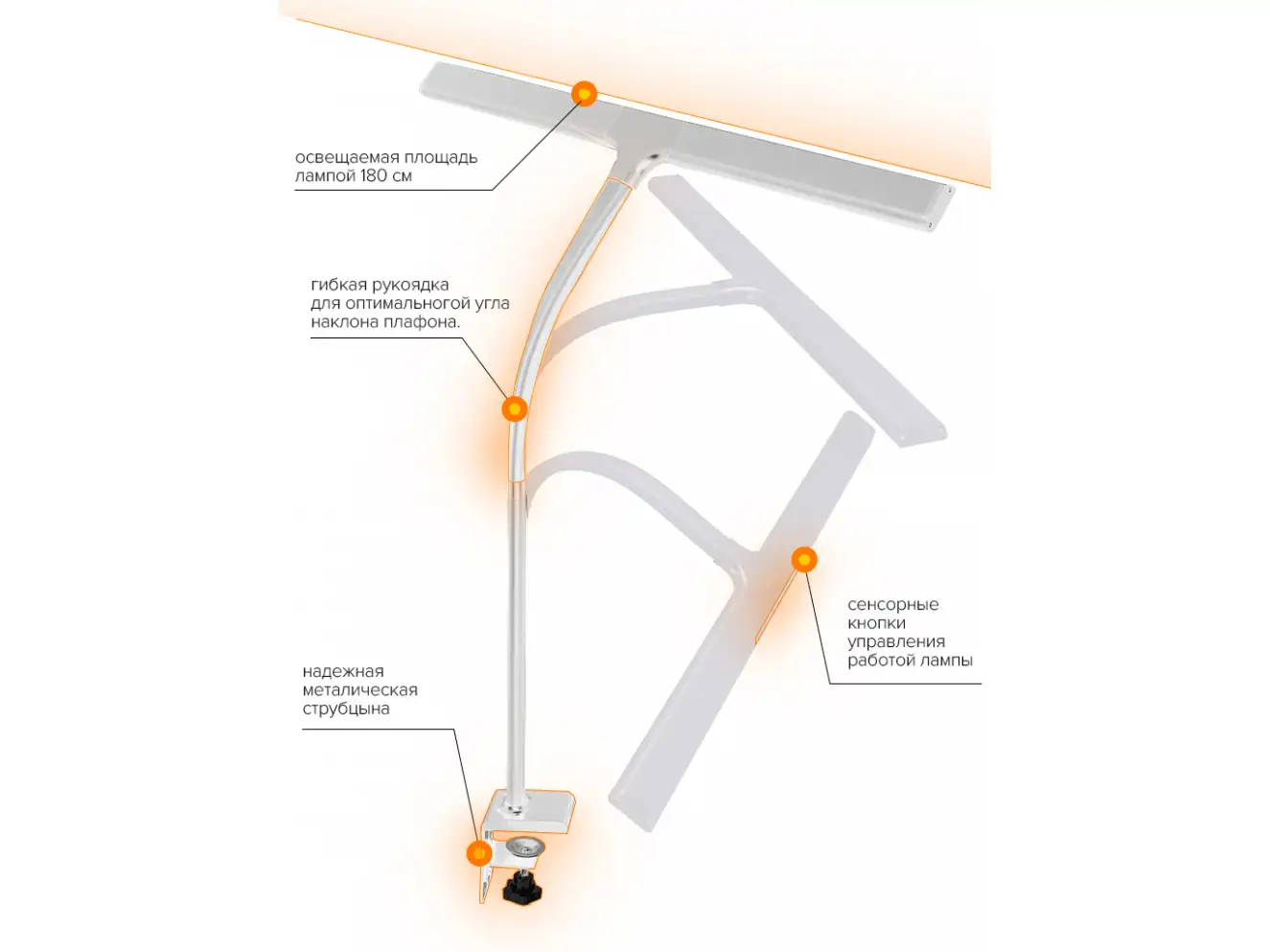 Лампа світлодіодна Mealux DL-1020