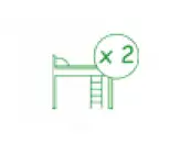 Просмотреть Кровать чердак для двоих детей